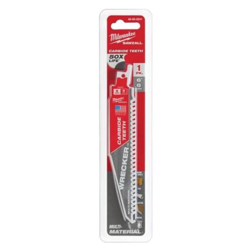 MILWAUKEE SAWZALL BI TORCH ICE RECIP BLADE150 x 10 TPI - 48004712 - MonkeyTools
