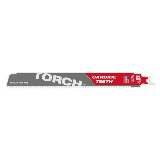 Milwaukee Sawzall Blade - 230mm Torch Carbide Blades - 5 Piece - 48005502 - MonkeyTools