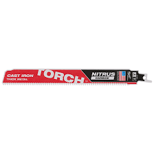 Milwaukee Sawzall Blade - 230mm Torch Carbide Nitrus Blades - 1 Piece - 48005262 - MonkeyTools