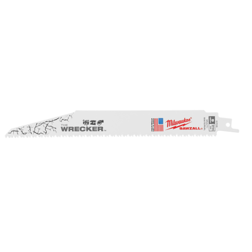 MILWAUKEE SAWZALL BLADE - 230MM WRECKER BLADES - 5PC - 48005706 - MonkeyTools
