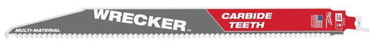 Milwaukee Sawzall Blade - 300mm Wrecker Carbide Blades - 1 Piece - 48005243 - MonkeyTools