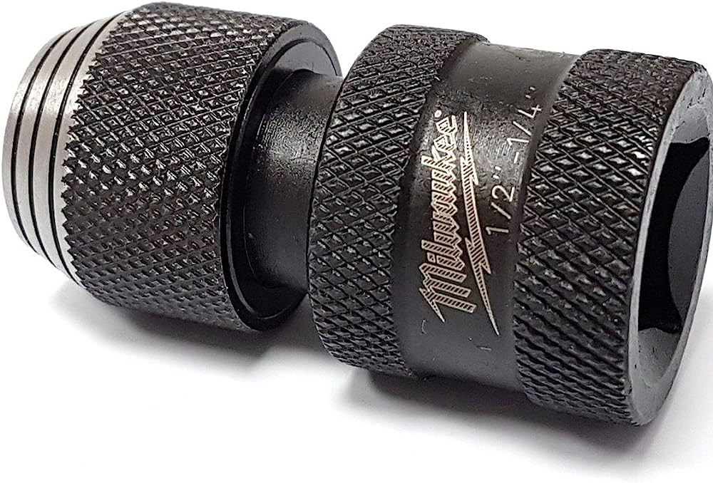 Milwaukee Shockwave 1/2in to 1/4in HEX Adapter - 4932471828 - MonkeyTools