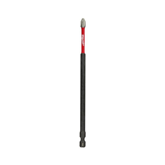Milwaukee Shockwave Impact Duty Phillips Screwdriver Bits PH2 150mm Pack of 1 - MonkeyTools