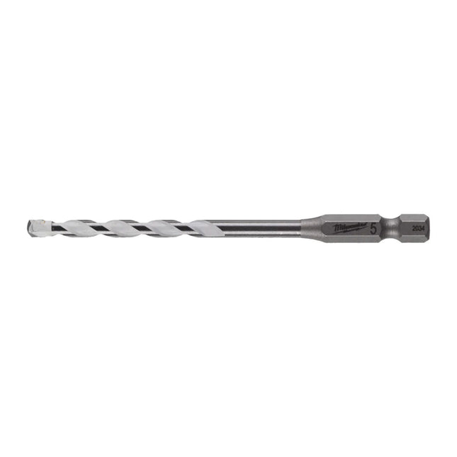 MILWAUKEE SHOCKWAVE MULTI-MATERIAL IMPACT RATED DRILL BIT 5MM X 100MM 4932471093 - MonkeyTools