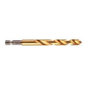 MILWAUKEE SHOCKWAVE RED HEX HSS-G TITANIUM DRILL BIT 9MM X 117MM 48894721 - MonkeyTools