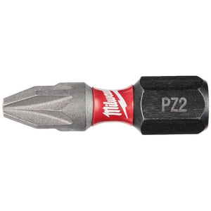 Milwaukee Shockwave Tic Tac Set PZ2 & Metal Bit Holder 26 Pieces 4932479857 - MonkeyTools