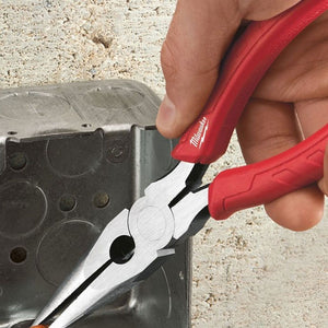 Milwaukee Torque Lock Long Nose Pliers - 1pc 48226101 (8in) 200mm Capacity 68mm - MonkeyTools