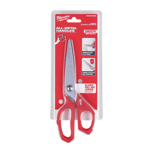 Milwaukee Trade Jobsite Straight Scissors - Heavy Duty Trade Scissors Heavy Duty - MonkeyTools