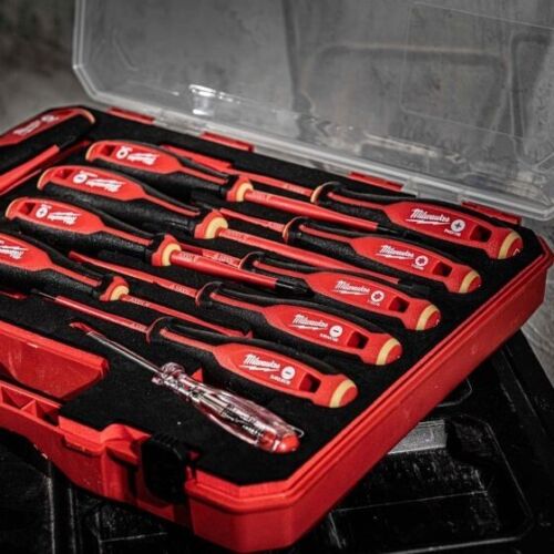 Milwaukee Tri-Lobe VDE Screwdriver 12pc Set 4932479095 - MonkeyTools
