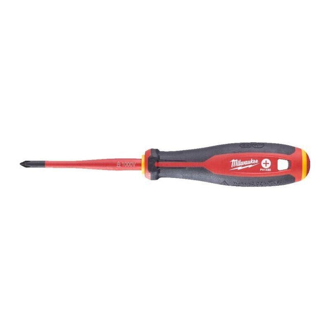 Milwaukee - Tri-Lobe VDE Screwdriver PH1 x 80mm - MonkeyTools