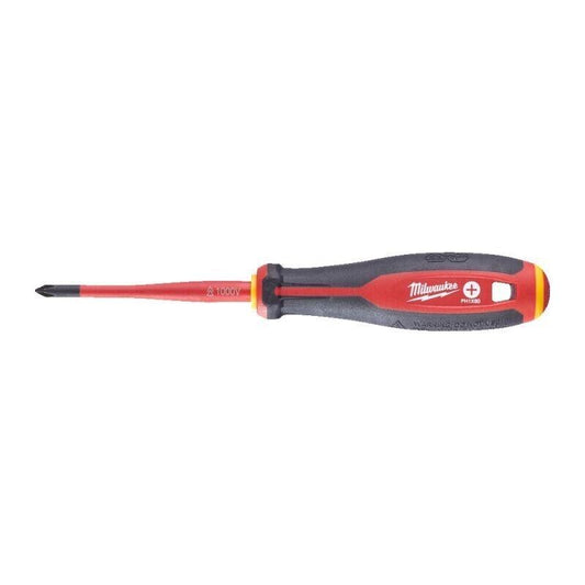Milwaukee - Tri-Lobe VDE Screwdriver PH1 x 80mm - MonkeyTools