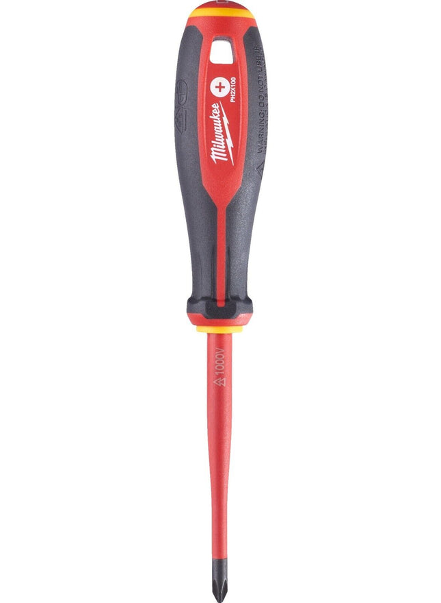 Milwaukee - Tri-Lobe VDE Screwdriver PH2 x 100mm - MonkeyTools