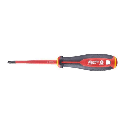 Milwaukee - Tri-Lobe VDE Screwdriver PH2 x 100mm - MonkeyTools