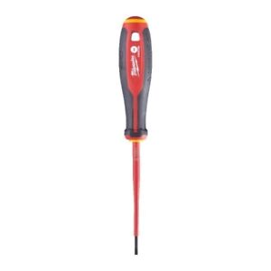 Milwaukee - Tri-Lobe VDE Screwdriver - Slotted 0.5 x 3 x 100 - MonkeyTools