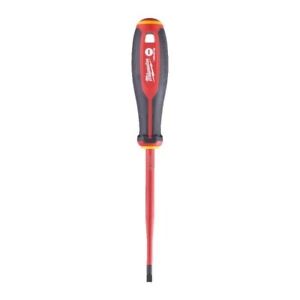 Milwaukee - Tri-Lobe VDE Screwdriver - Slotted 1.0 x 5.5 x 125 - MonkeyTools