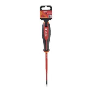 Milwaukee - Tri-Lobe VDE Screwdriver - Slotted 1.0 x 5.5 x 125 - MonkeyTools