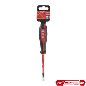 Milwaukee - Tri-Lobe VDE Screwdriver - Slotted 1.2 x 6.5 x 150 4932478717 - MonkeyTools
