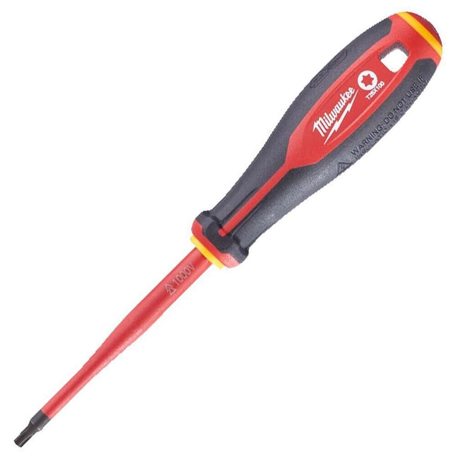 Milwaukee - Tri-Lobe VDE Screwdriver T25 x 100mm - MonkeyTools