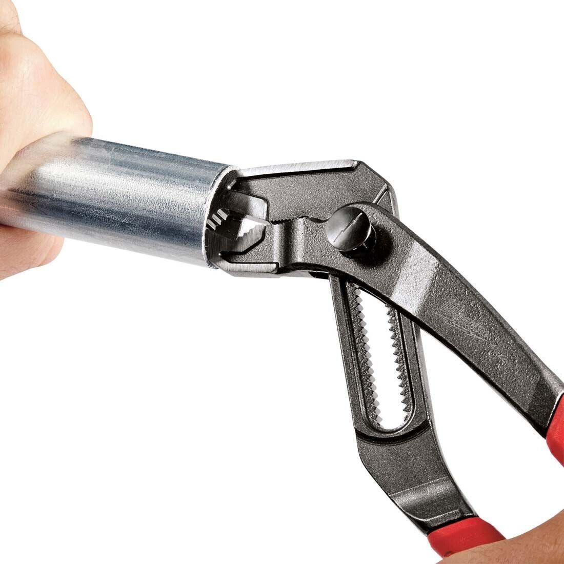 MILWAUKEE V-JAW 10 INCH / 250MM WATER PUMP PLIERS HEAVY DUTY 48226210 - MonkeyTools