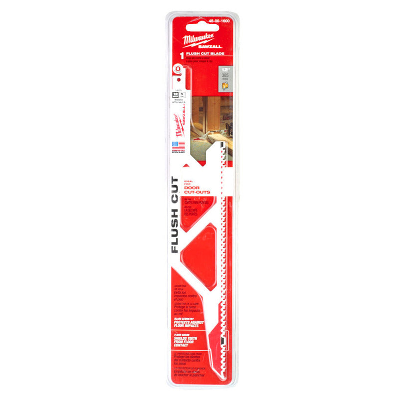 Reciprocating saw blade Flush cut Blade Milwaukee 48001600 - MonkeyTools