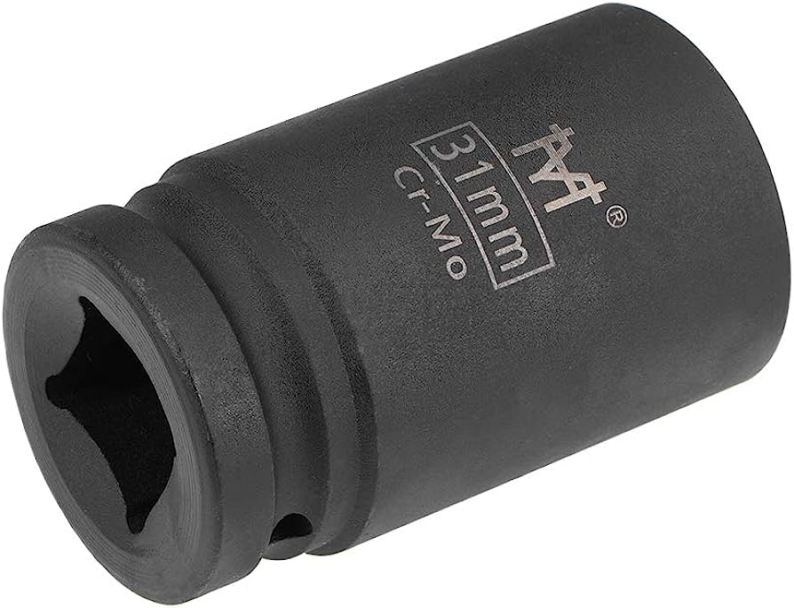 SOCKET IMPACT HEXAGONAL 3/4” METRIC SIZE: 31MM LONG I - MonkeyTools