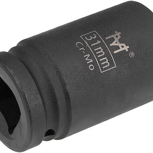 SOCKET IMPACT HEXAGONAL 3/4” METRIC SIZE: 31MM LONG I - MonkeyTools
