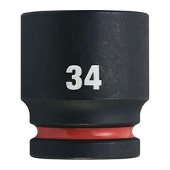 SOCKET IMPACT HEXAGONAL 3/4” METRIC SIZE: 34MM SHORT 4932480371