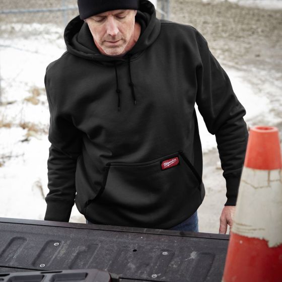 MILWAUKEE WHB BLACK WORK HOODIE - MonkeyTools