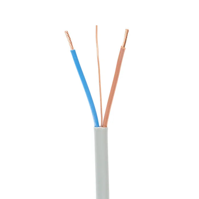 6242Y Twin & Earth Cable 4mm² BS6004 BASEC Grey PVC 100m Reel - Electrical Cable - MonkeyTools