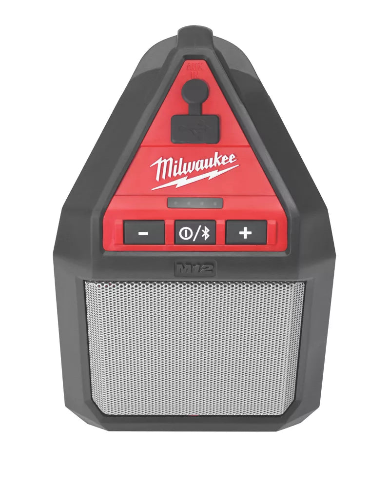 MILWAUKEE M12 JSSP-0 12V LI-ION CORDLESS BLUETOOTH SPEAKER - BARE - MonkeyTools
