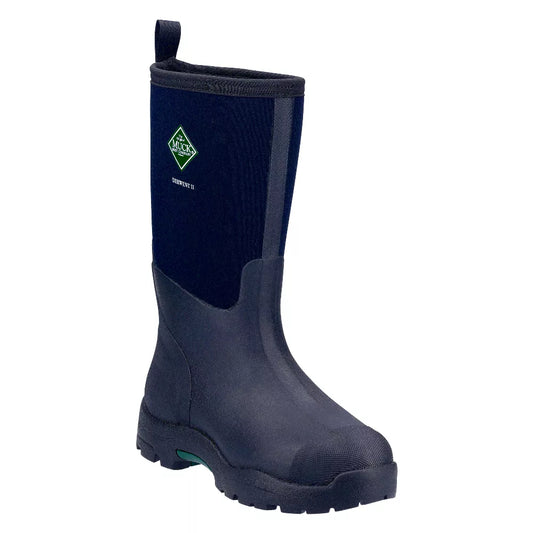 MUCK BOOTS DERWENT II METAL FREE NON SAFETY WELLIES BLACK SIZE 5 - MonkeyTools