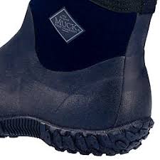 MUCK BOOTS MUCKSTER II ANKLE METAL FREE NON SAFETY WELLIES BLACK SIZE 9 - MonkeyTools
