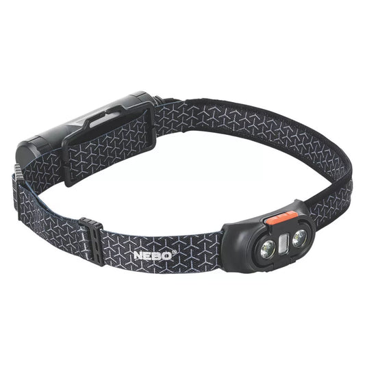 NEBO EINSTEIN 1000 FLEX RECHARGEABLE LED HEADLAMP GRAPHITE 350LM - MonkeyTools