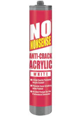 NO NONSENSE ANTI-CRACK ACRYLIC WHITE 310ML - MonkeyTools