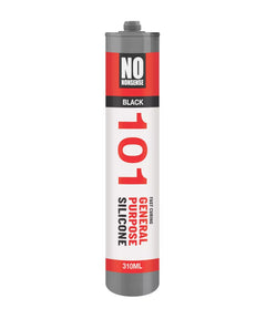 NO NONSENSE GENERAL PURPOSE SILICONE SEALANT BLACK 310ML