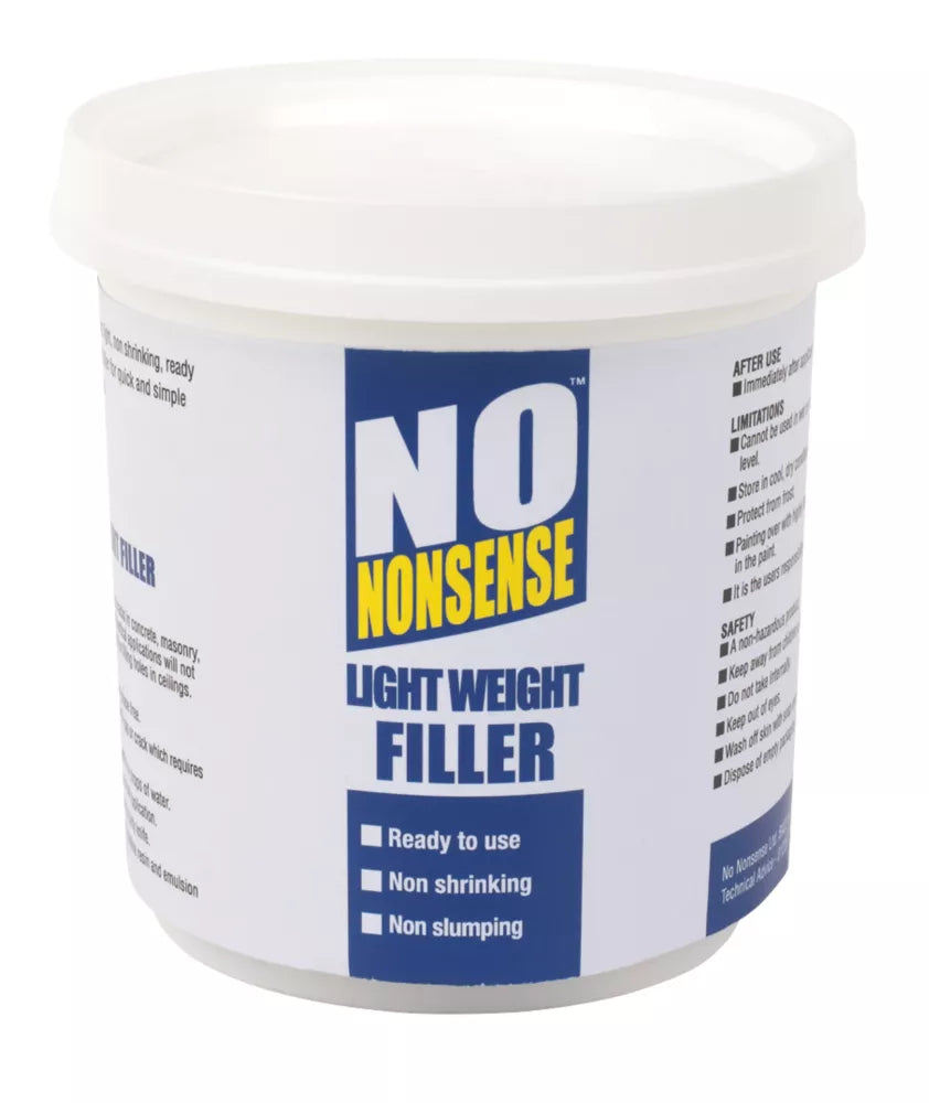 NO NONSENSE LIGHTWEIGHT FILLER WHITE 500ML - MonkeyTools