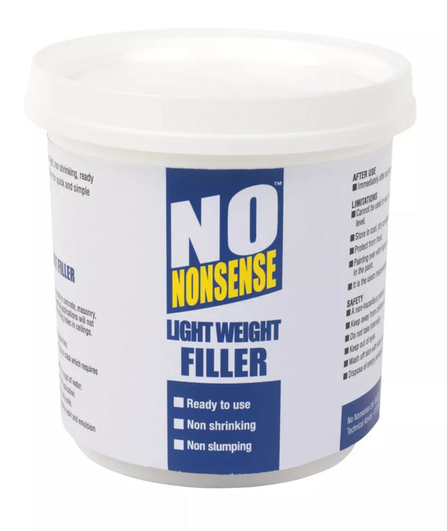 NO NONSENSE LIGHTWEIGHT FILLER WHITE 500ML - MonkeyTools
