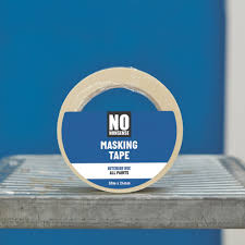 NO NONSENSE PAINTERS MASKING TAPE 50M X 24MM - MonkeyTools
