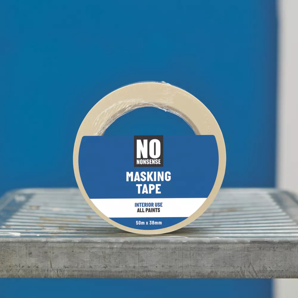 NO NONSENSE PAINTERS MASKING TAPE 50M X 38MM - MonkeyTools