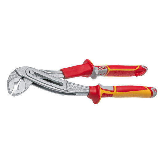 NWS N1651-49-VDE-240-SB 240mm ClassicPlus Electrician's Box Joint Waterpump Pliers - MonkeyTools