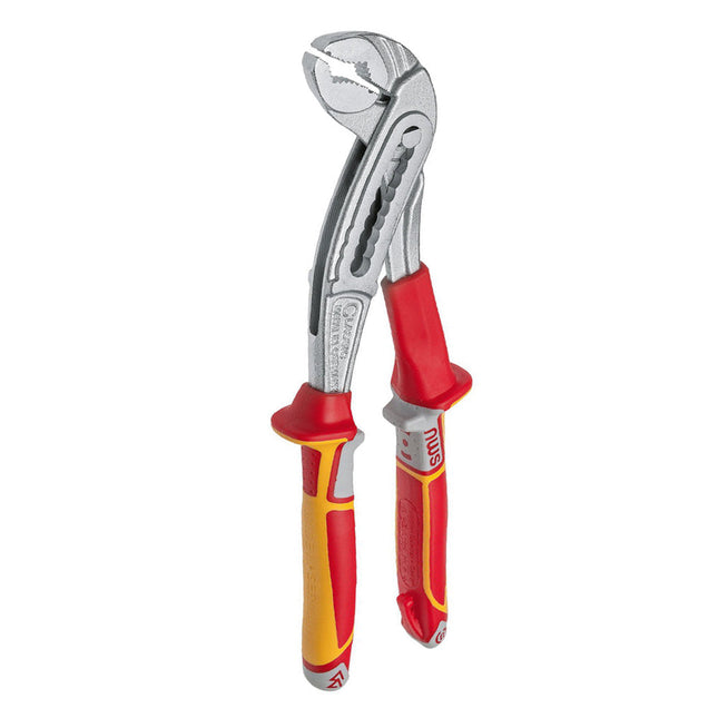 NWS N1651-49-VDE-240-SB 240mm ClassicPlus Electrician's Box Joint Waterpump Pliers - MonkeyTools