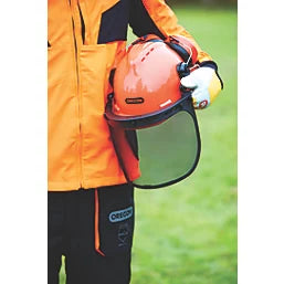 OREGON FORESTRY HELMET WITH EAR DEFENDERS & VISOR - MonkeyTools