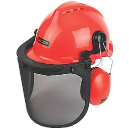 OREGON FORESTRY HELMET WITH EAR DEFENDERS & VISOR - MonkeyTools