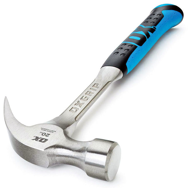 OX 20oz Steel Claw Hammer OX-P080120 - MonkeyTools