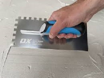 OX Pro 10mm Notch Trowel Square OX-P403210 - MonkeyTools