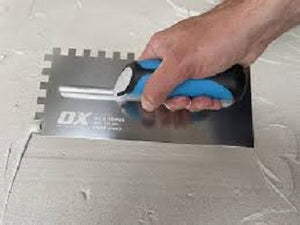 OX Pro 10mm Notch Trowel Square OX-P403210 - MonkeyTools