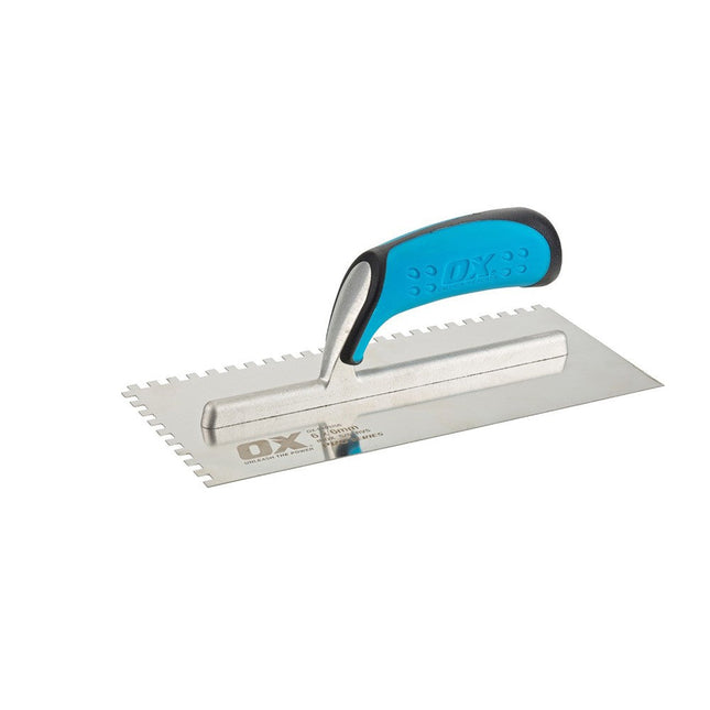 OX Pro 6mm Notch Trowel Square OX-P403206 - MonkeyTools