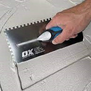 OX Pro 6mm Notch Trowel Square OX-P403206 - MonkeyTools