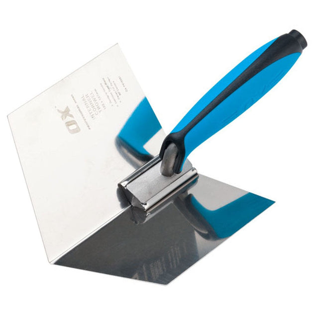 OX Tools OX-P013001 Pro Dry Wall Internal Corner Trowel 102 x 127mm - MonkeyTools