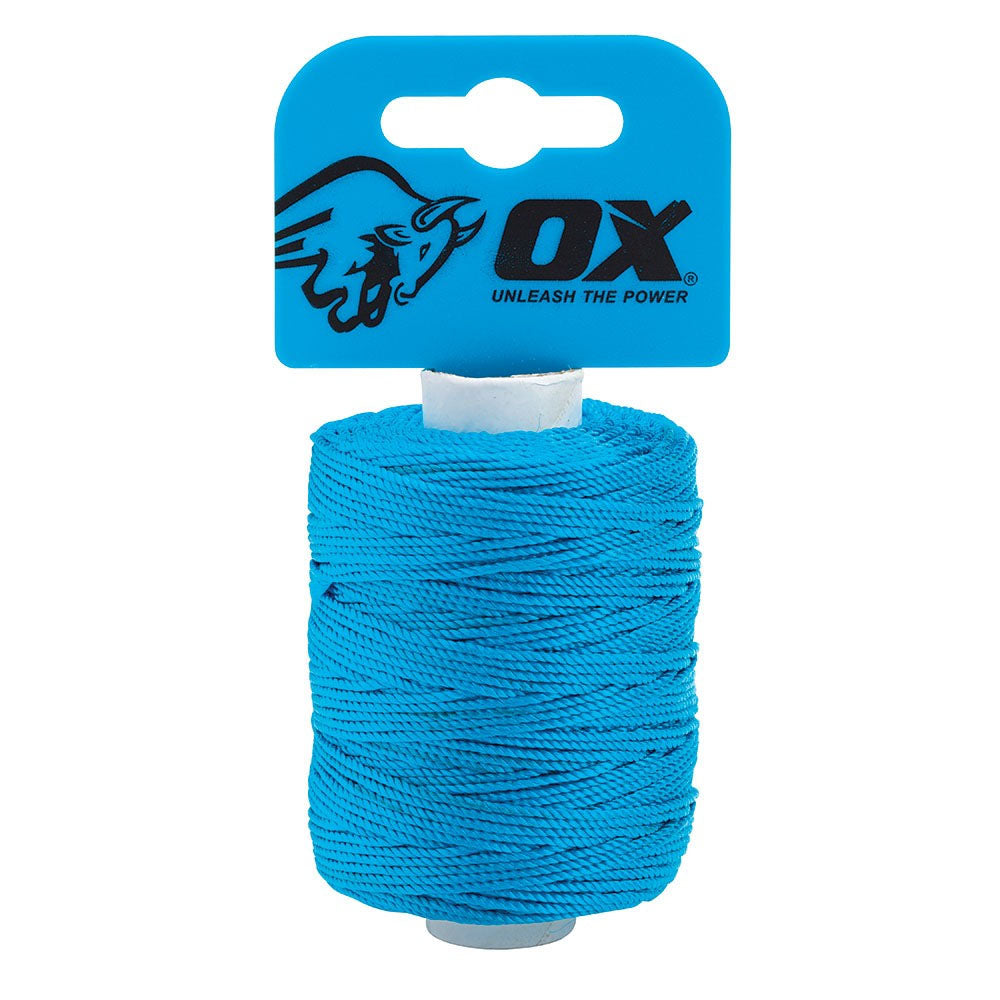 OX Tools P103510 Pro Nylon Brickline 105m / 350ft CYAN - MonkeyTools